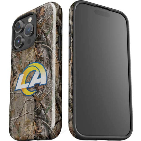 NFL Los Angeles Rams Realtree AP Camo iPhone 16 Pro Impact Case